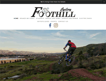 Tablet Screenshot of foothillcyclery.com